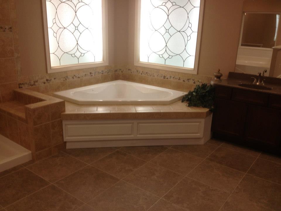 Corner Tub Installation